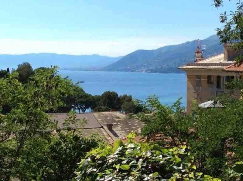 Sea View Apartment With Private Garden Camogli Exterior foto